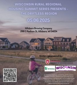 Wisconsin Rural Regional Housing Summit Series Presents: The Driftless Region