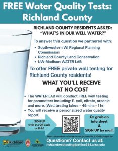 FREE Water Quality Tests: Richland County