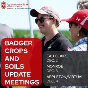 UW–Madison Extension Hosts Winter Badger Crop Update Meetings Dec. 2–4, 2025