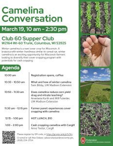 Camelina Conversation!  March 19, 2026